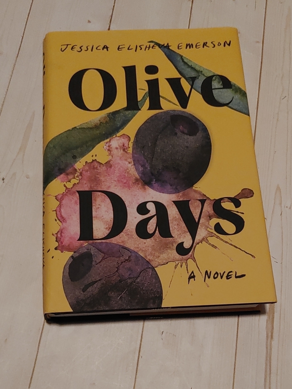 Olive Days Adult Fiction Novel Book By Jessica Elisheva Emerson